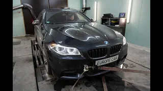 Чип-тюнинг BMW 535D дизель 📈Замер мощности на мощностном стенде ДО и ПОСЛЕ чип-тюнинга Stage-1