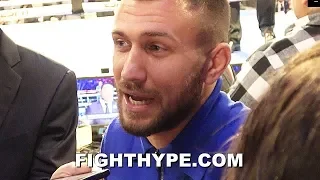 LOMACHENKO REACTS TO TEOFIMO LOPEZ DESTROYING RICHARD COMMEY IN 2: "NOW HE'S INTERESTING FOR ME"