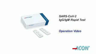 ACON SARS-CoV-2 IgG IgM Rapid Test Operating Instruction