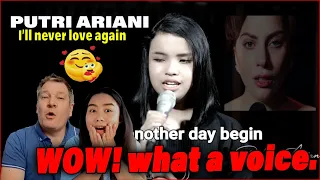 Putri Ariani - I'll never love again (COVER) | 🥹💕 Couple REACTION