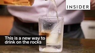 This ice wedge is the new way to drink whiskey on the rocks