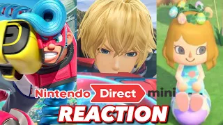 Nintendo Direct Mini 3.26.20 FULL REACTION!