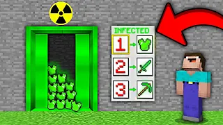 WHY YOU SHOULD NEVER CALL THIS INFECTED ELEVATOR IN MINECRAFT ? 100% TROLLING TRAP !
