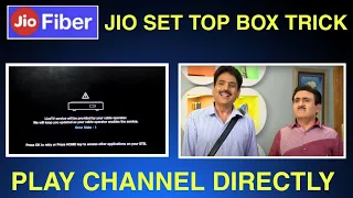 How to watch live tv channels in Jio fiber set top box | Jio fiber me live tv kaise dekhe