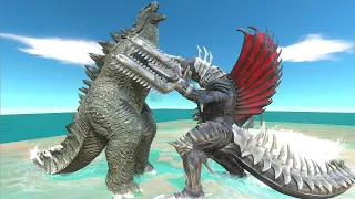 Godzilla x Kong  VS The Gigans - Animal Revolt Battle Simulator