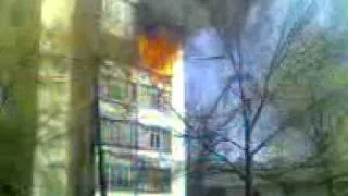 Пожар в Бирюлево-западное