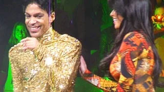 Remember the time Prince kicked Kim Kardashian off stage?