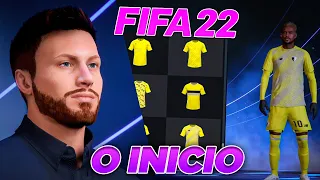 O INICIO DO YOSHI FC! O NOVO TIME EM BUSCA DA GLÓRIA - FIFA 22 (PS5)