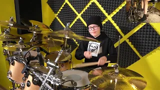 Rise Against - Injection - Drum Cover by Nikodem Hodur Age 11
