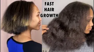 FAST HAIR GROWTH UPDATE (with photos)! My Hair Routine + FAQs