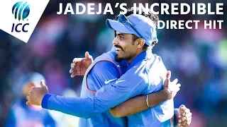 Jadeja's Superb Direct Hit! | India v Pakistan | Nissan Play of the Day | ICC Champions Trophy 2017