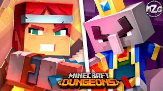 Minecraft Dungeons - All Bosses! - Zebratastic Moments