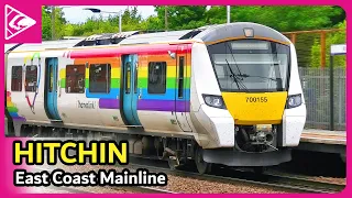 Trains at Hitchin (ECML) 21/07/2023