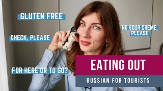 HOW TO ORDER FOOD IN RUSSIAN: phrases for tourists traveling to Russia | Restaurant vocabulary