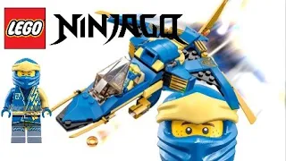 Rare Lego Unboxing Ninjago: Jay's Lightning Jet EVO 71784