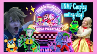 FNAF Cosplay outing vlog!! Chaos is back in business!!