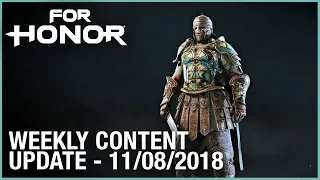 For Honor: Week 11/08/2018 | Weekly Content Update | Ubisoft [NA]