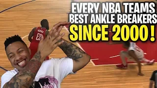 Every NBA Team's Best ANKLE BREAKER Since 2000 Narrated By A Bum