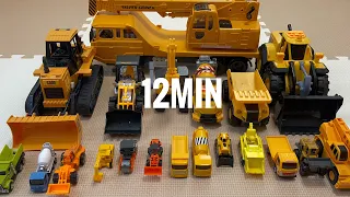 工事現場で大活躍なはたらくくるま大集合！坂道走行も！A large gathering of working cars at the construction site! Hill driving!