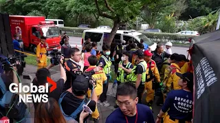 Taiwan earthquake: Demolition of damaged buildings underway, rescue efforts continue