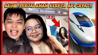 AKHIRNYA ATUN & MOMON KELUAR DARI KERETA API CEPAT SHINKANSEN JEPANG !! @sapipurba Shinkansen 0