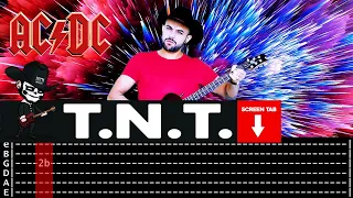 【AC/DC】[ T.N.T. ] cover by Masuka | LESSON | GUITAR TAB