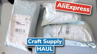 AliExpress HAUL Craft Supply Vintage STAMPSand Stickers  Review
