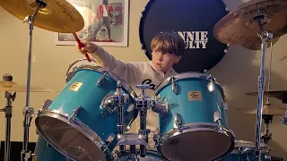 Stick Figure - Once In A Lifetime (First Grade Drum Cover)