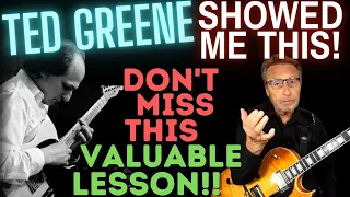 Ted Greene Showed Me This! | Don't Miss This Powerful & Valuable Jazz Guitar Chord Lesson |