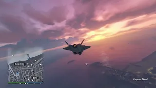 F-160 Dogfighting in BAD SPORT - GTA Online