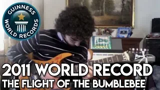 OFFICIAL GUINNESS WORLD RECORD 2011 the flight of the bumblebee (380 bpm) by Vanny Tonon