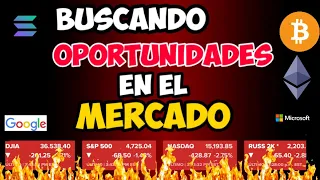 Oportunidades de Compra | Todo Cayendo! BTC, ETH, ADOBE, CRM, MSFT, AMZN, NVIDIA, ASML, FED