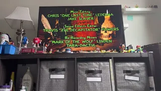 The Simpsons Treehouse of Horror XXXIII End ￼Credits￼ (Fox 2022)