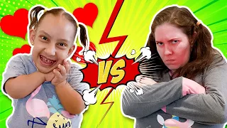 Criança EDUCADA VS MAL EDUCADA (Good and bad behavior for kids) - Família MC Divertida