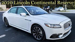 First Look | 2020 Lincoln Continental Reserve with Jonathan Sewell Sells at Mitchell Lincoln