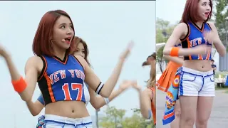 Twice Cheer up in basketball jerseys