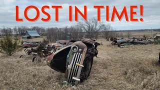 Time Capsule Abandoned Kansas Farmstead & Mechanic Shop! Plus 1930s, 1940s, 1950s Car Graveyard!