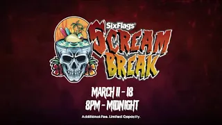 Scream Break is coming to Six Flags Fiesta Texas!