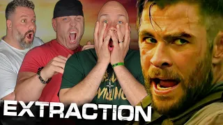 The action was top-notch!!! First time watching EXTRACTION movie reaction