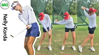 Nelly Korda Pro Golfer ネリー・コルダ 米国の女子ゴルフ スローモーションスイング!!! 넬리코다 프로