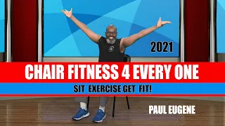 Chair Fitness 4 Every One 2021 | Seated Cardio 4 People With Limited Mobility | 47 Minutes