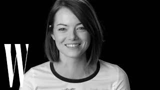 Emma Stone on Leonardo DiCaprio in Titanic, Channing Tatum in Foxcatcher | Screen Tests | W Magazine