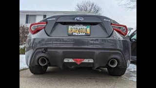 The BEST sounding BRZ exhaust (IMO) - MAPerformance 3in Catback + HKS Frontpipe