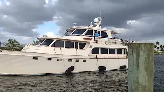 78ft. Marlo  Twin 1400hp 3500 Diesel fuel , 10/20 speed