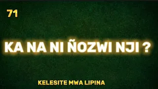 KANA NI ÑOZWI NJI ? - IS MY NAME WRITTEN THERE?