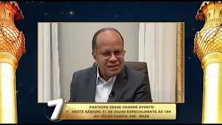 Bispo Sergio Corrêa fala sobre o 7º aniversário do Templo de Salomão