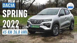 Dacia Spring 2022: najtańsze auto elektryczne - test i jazda próbna