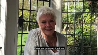 Alumna Judi Dench Joins #CSSDGive #ChristmasChallenge20