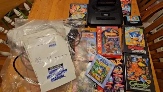 Sega Genesis Collection - System + Games