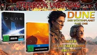 Unboxing - DUNE - PART ONE - 2D & 4K Steelbook